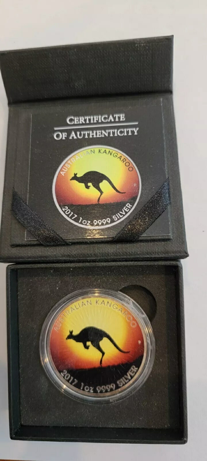 オーストラリアン・カンガルー2017年とシルバー・ユーロ2018年セット