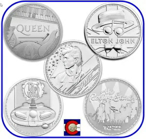 楽天市場】Queen（カラーシルバー）（貨幣｜コレクション）：ホビーの通販