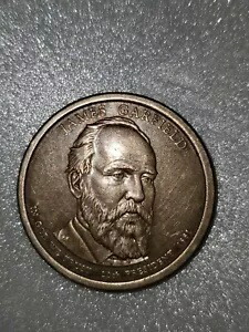 第20代アメリカ大統領ジェームズ・ガーフィールド記念1ドル硬貨