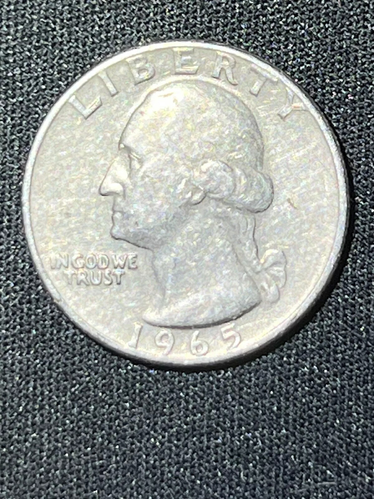 1970年】25セント ミントマーク無し ミントマークなしの1973年の25