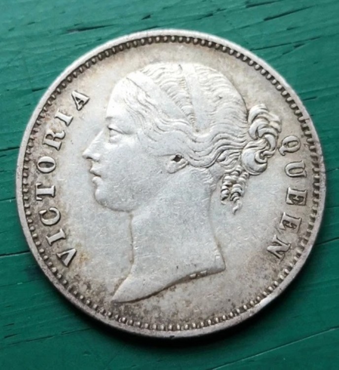 NGCグレード MS63 インド・イギリス 1840年(B&C) ルピー S&W-3.33 未