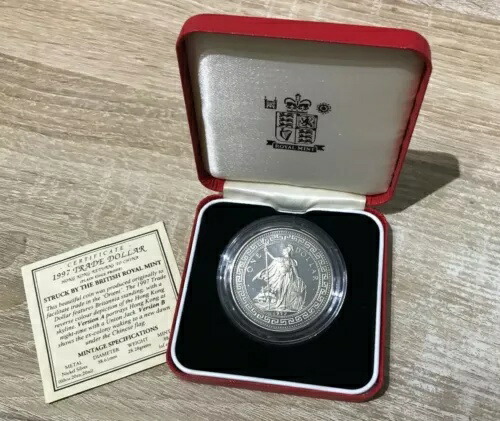 楽天市場】1997年版A 1ドル香港ドルが中国に返還 ニッケルシルバー