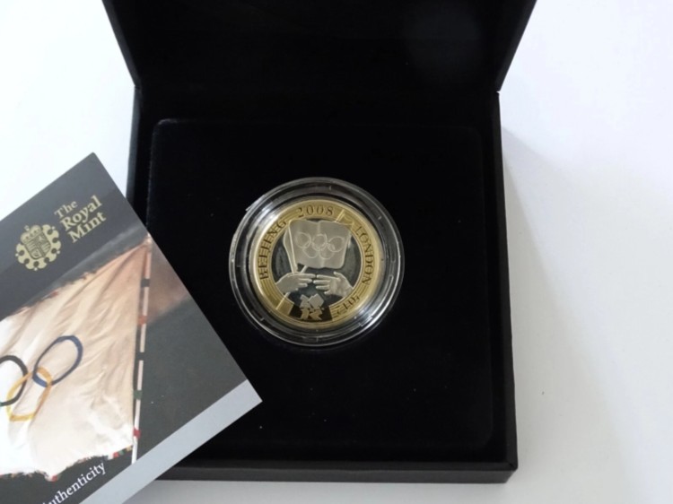 ま*ー様 2011年ロンドンオリンピック記念銀貨セット ま*ー様 2011年