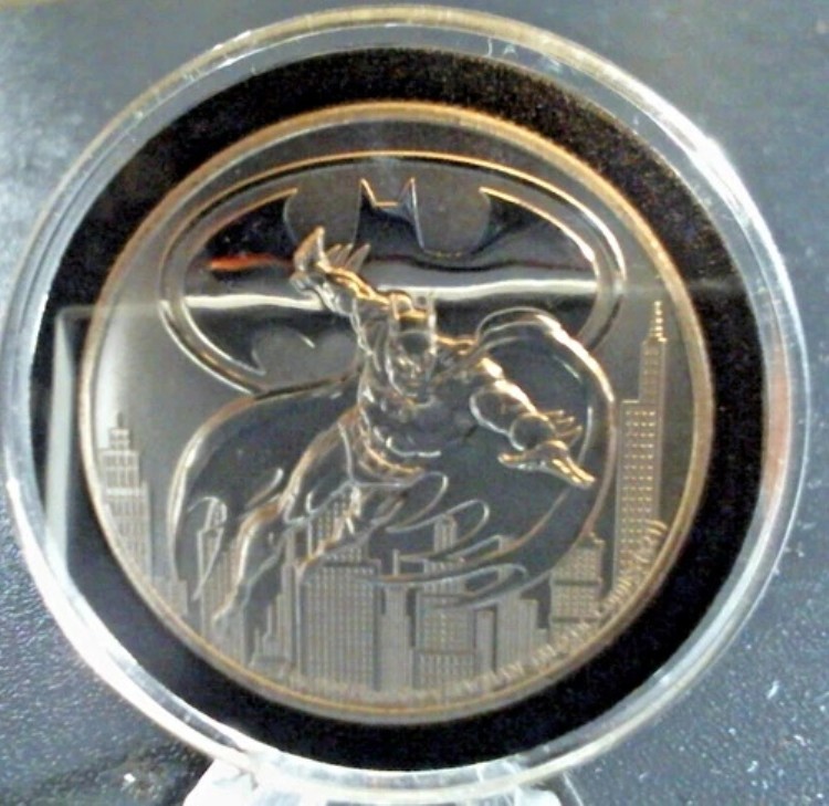 希少！DC バットマン 1オンス純銀 2020年発行 希少！DC バットマン 1