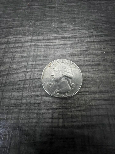 楽天市場】1965年クォーター、ミントマークなし、希少25セント硬貨