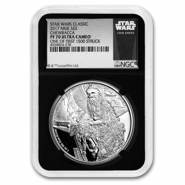 NGC PF702017 スター・ウォーズ「ジェダイの帰還」銀貨 ニウエ 2017