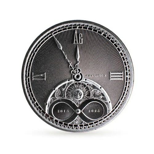 2019 2020 2021 2022 2023 2024 2025 クロノス 1オンス BU シルバー