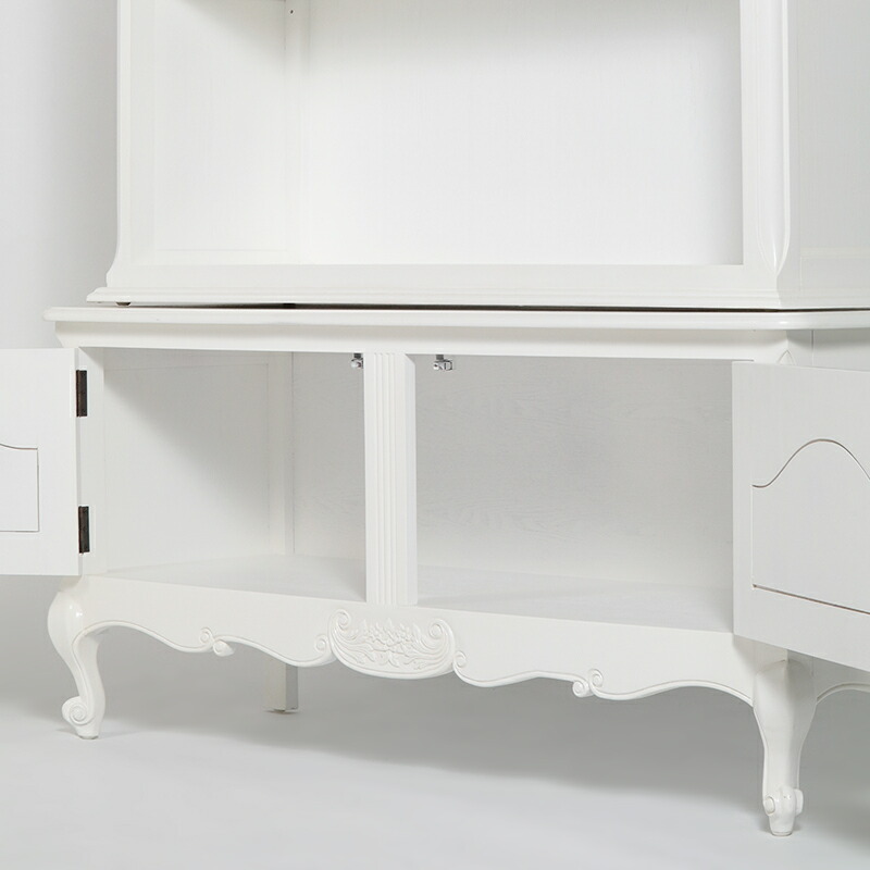 楽天市場】ロココ調家具 VJC5079-18 ブックケース キャビネット