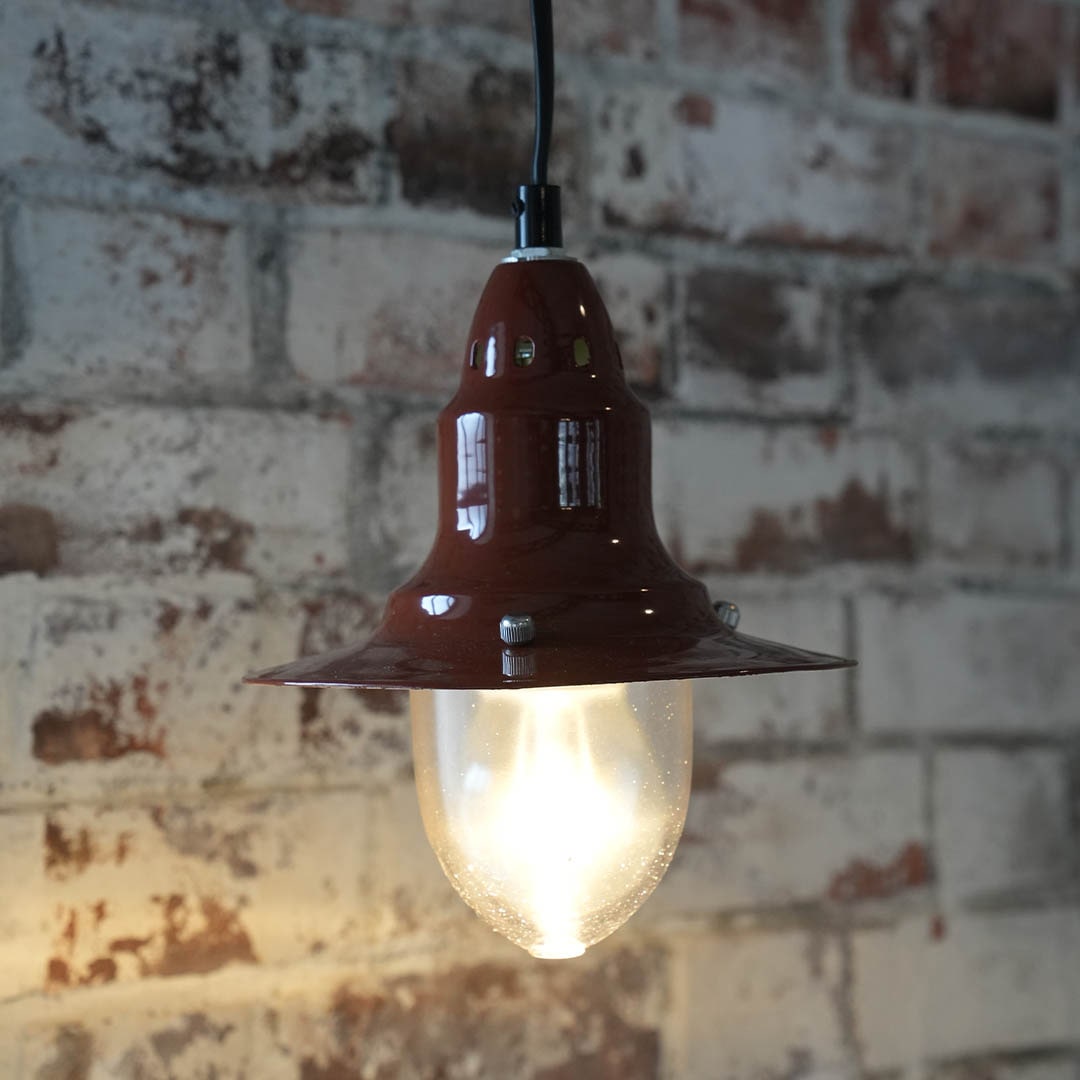 G63ドームナンシー 吊り卓上照明 アンテルカレール 被せガラス 47cm