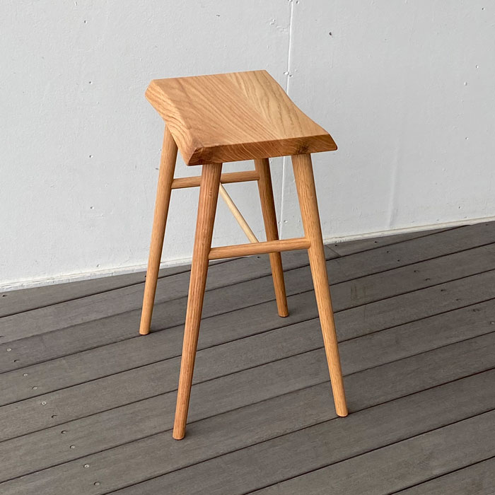 楽天市場】スツール ハイスツール 木製スツール 無垢 日本製 国産家具
