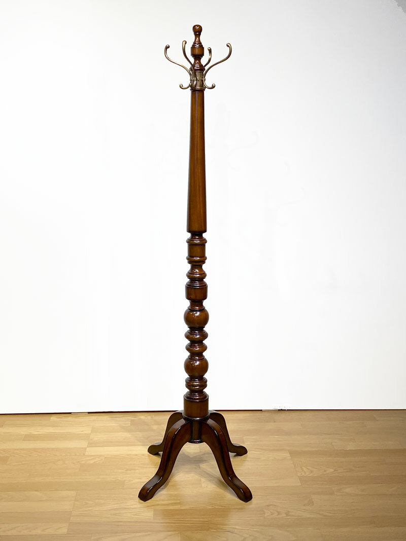 楽天市場】ポールハンガー ハンガーラック コートハンガー 木製