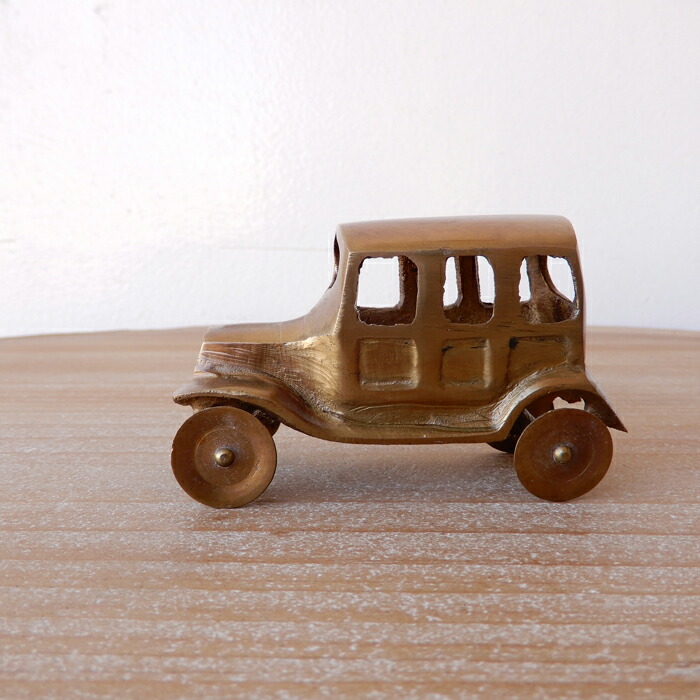 アンティーク調 ゴールドレトロカー 記念モデル 小物入れ（1920–2000