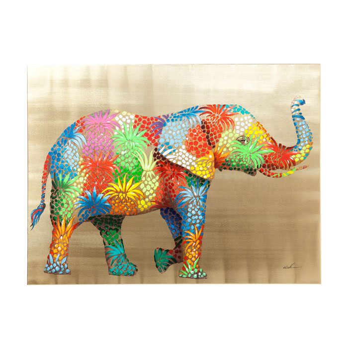 楽天市場】アートポスター アートパネル キャンバスアート 象 ぞうさん