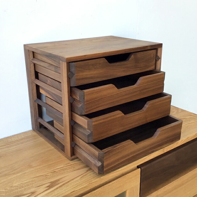 楽天市場】レターケース A4 収納 木製レターケース ウォールナット無垢