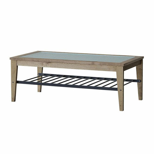 トキ・ツヤ ヴィンテージ 木製コーヒーテーブル 剥離 トキ・ツヤ