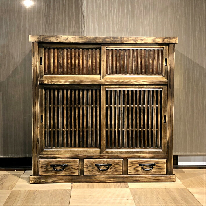 昭和レトロ食器棚(食器は付きません)