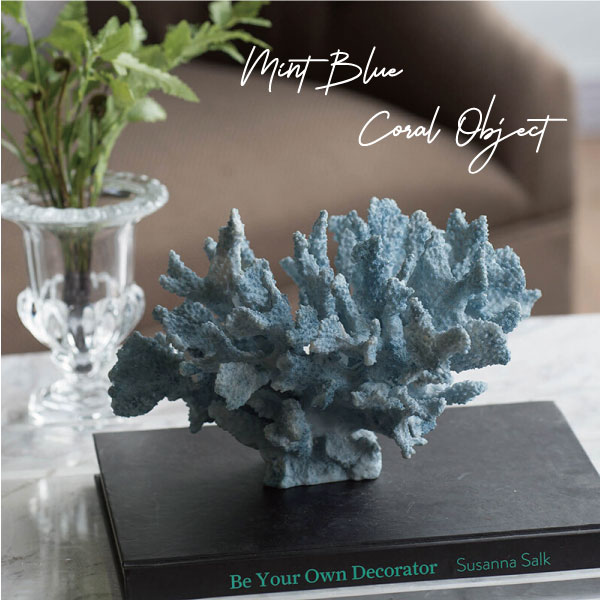 楽天市場】珊瑚 サンゴ Coral ミントブルー Mintblue インテリア