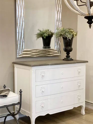 楽天市場】チェスト 白い家具 アンティークホワイト 大人かわいい