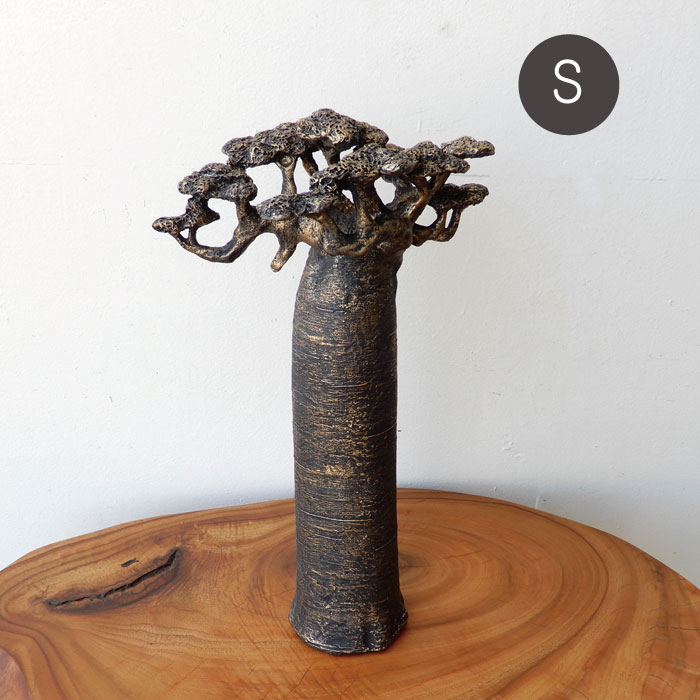 楽天市場】バオバブ 木 置物 アフリカ 幸運 風水 子宝 置き物 ブロンズ