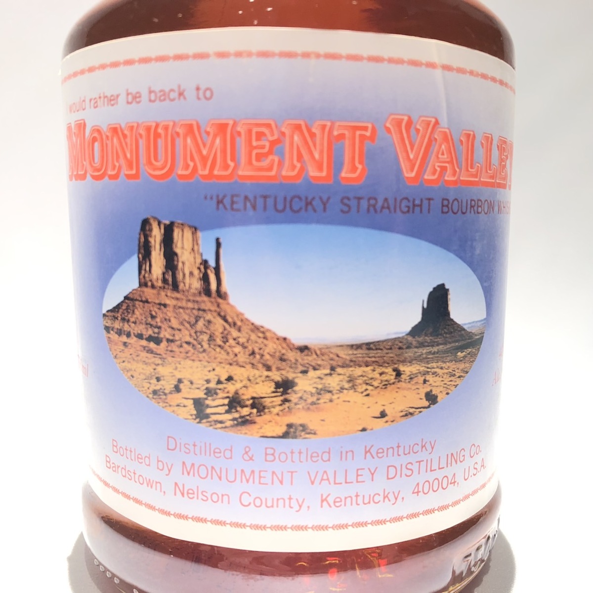 Monument Valley 12年バーボンウイスキー 750ml40%