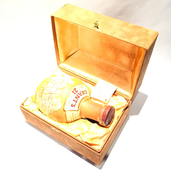 楽天市場】グランツ 21年陶器ボトルGRANT'SCASTLE GRANTAGED 21