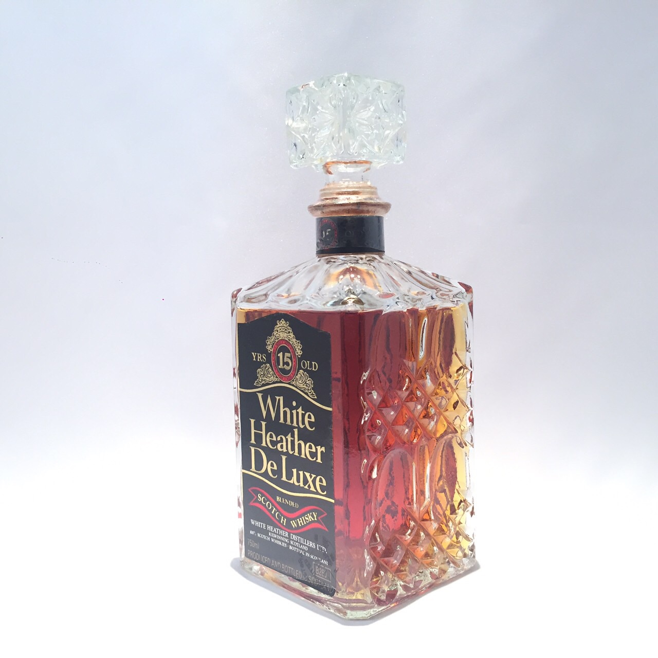 楽天市場】ホワイトヘザー 15年White Heather De LuxeYRS 15 OLD750ml