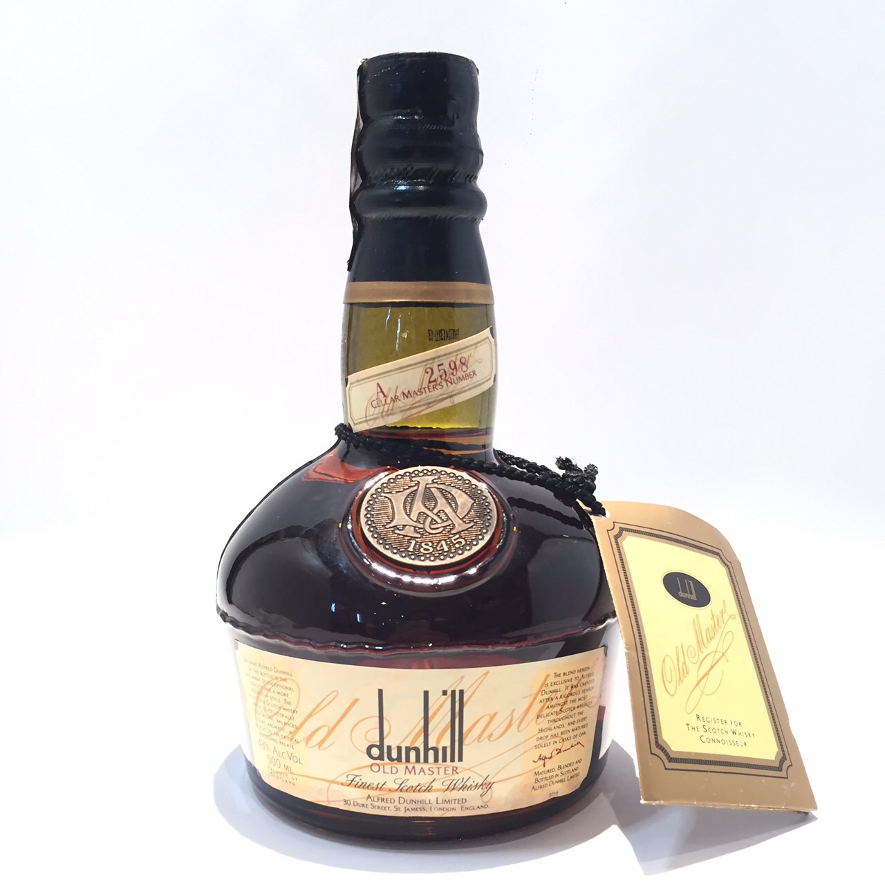 楽天市場】ダンヒルオールドマスターdunhillOLD MASTER43%AlcVol