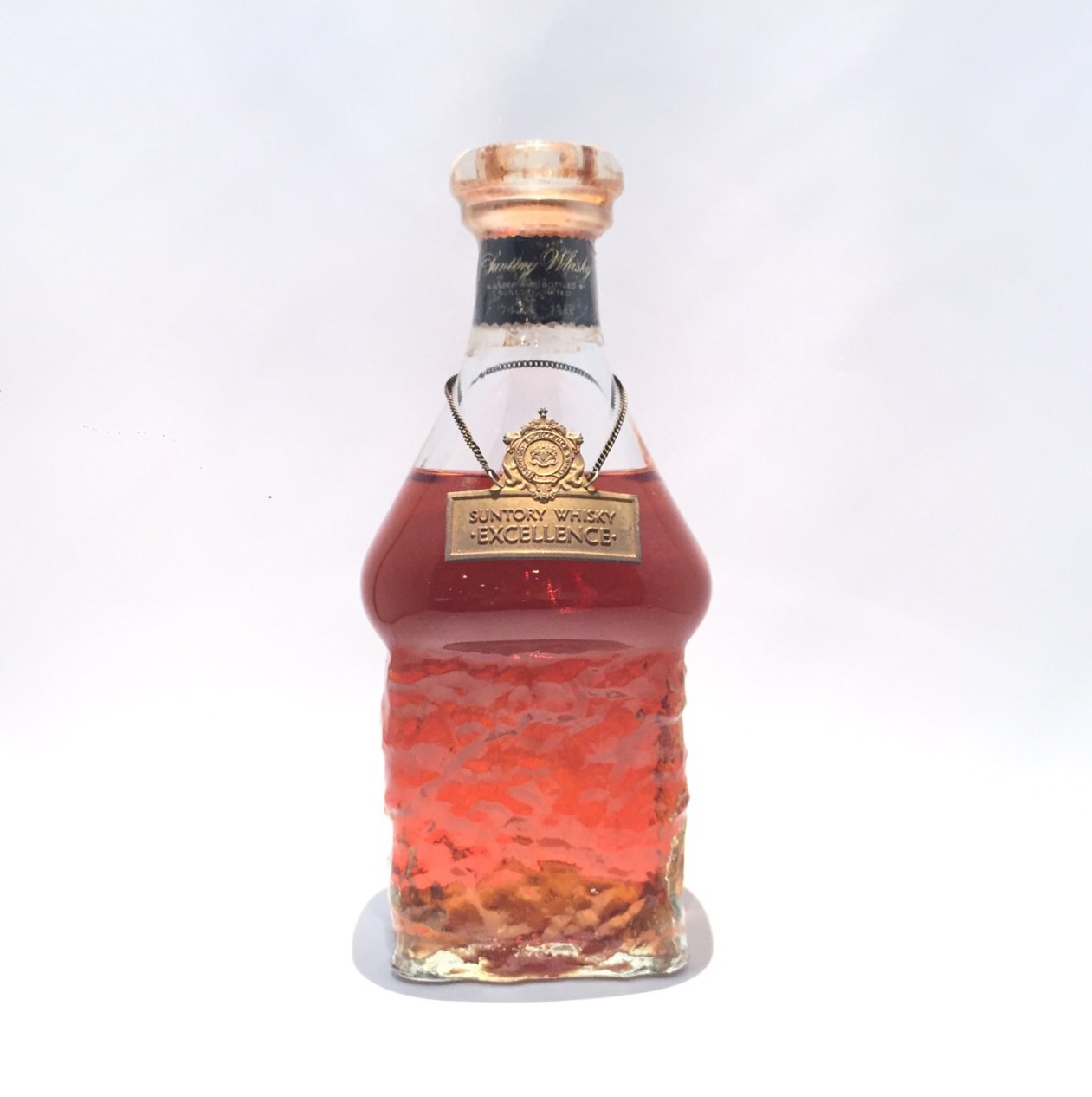古酒 サントリー】「エクセレンス80周年ボトル」、「クレスト12年」 未