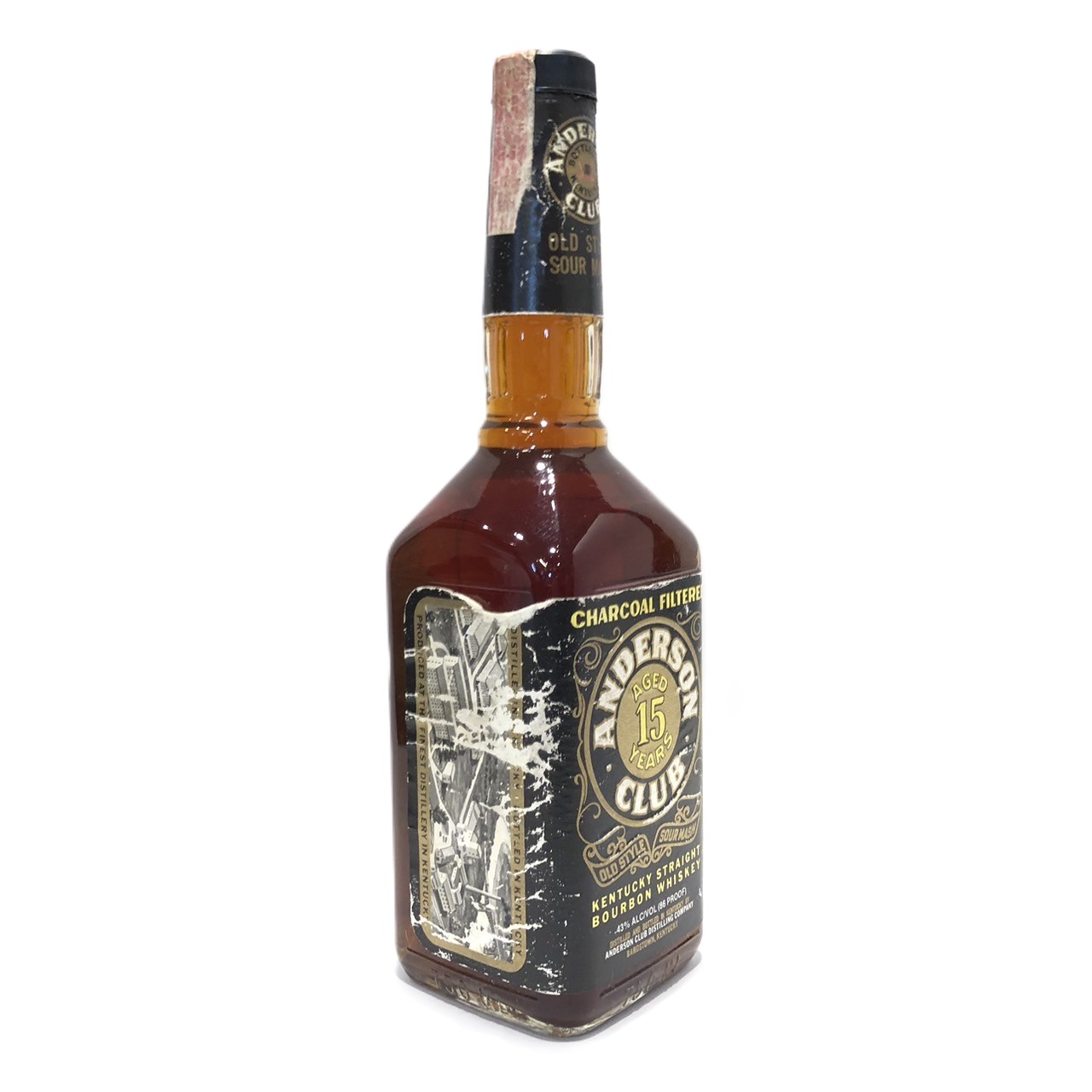 ANDERSONクラブ 15年 750ml アメリカンウイスキー 古酒 ☆アンダーソン