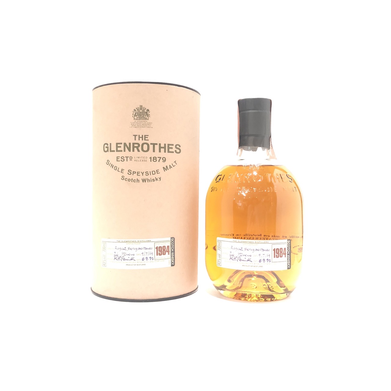 楽天市場】ザ・グレンロセス1984年THE GLENROTHES1984YEARSCOTCH