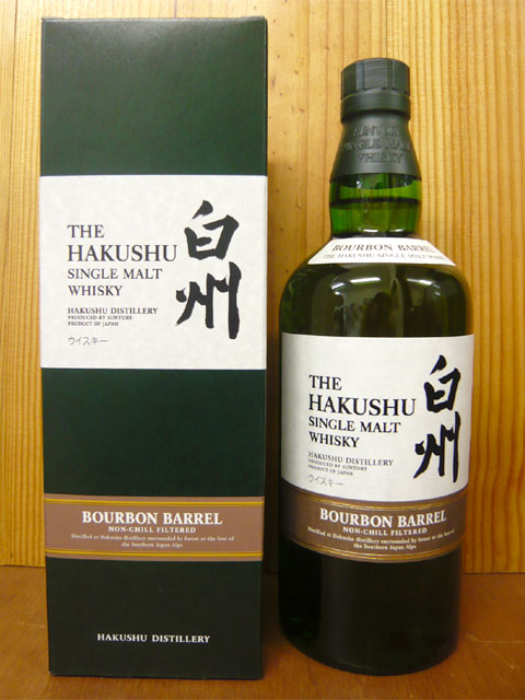 楽天市場】【箱入】サントリー 白州 バーボン バレル シングル モルト