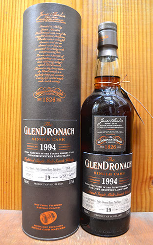 グレンドロナック1994 19年 Oloroso Sherry Puncheon