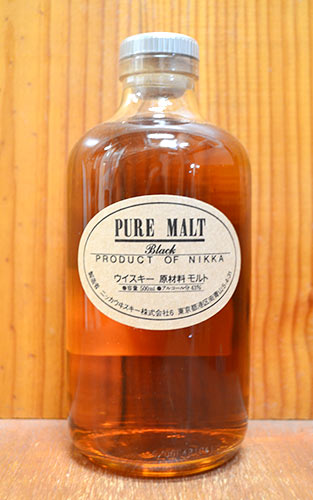 楽天市場】ニッカ ピュアモルト ブラック ニッカウイスキー 500ml 43