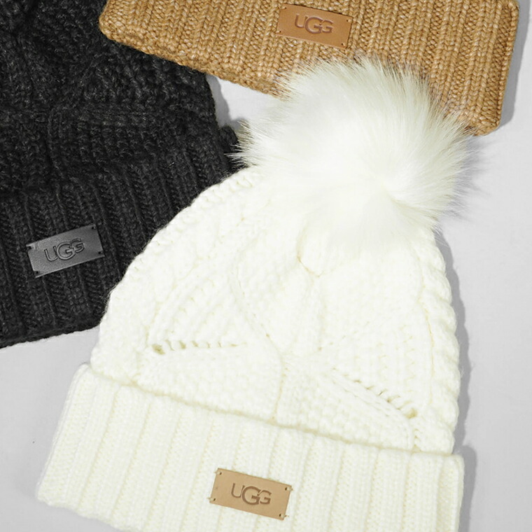 楽天市場】アグ UGG レディース メンズ ニットキャップ CABLE BEANIE