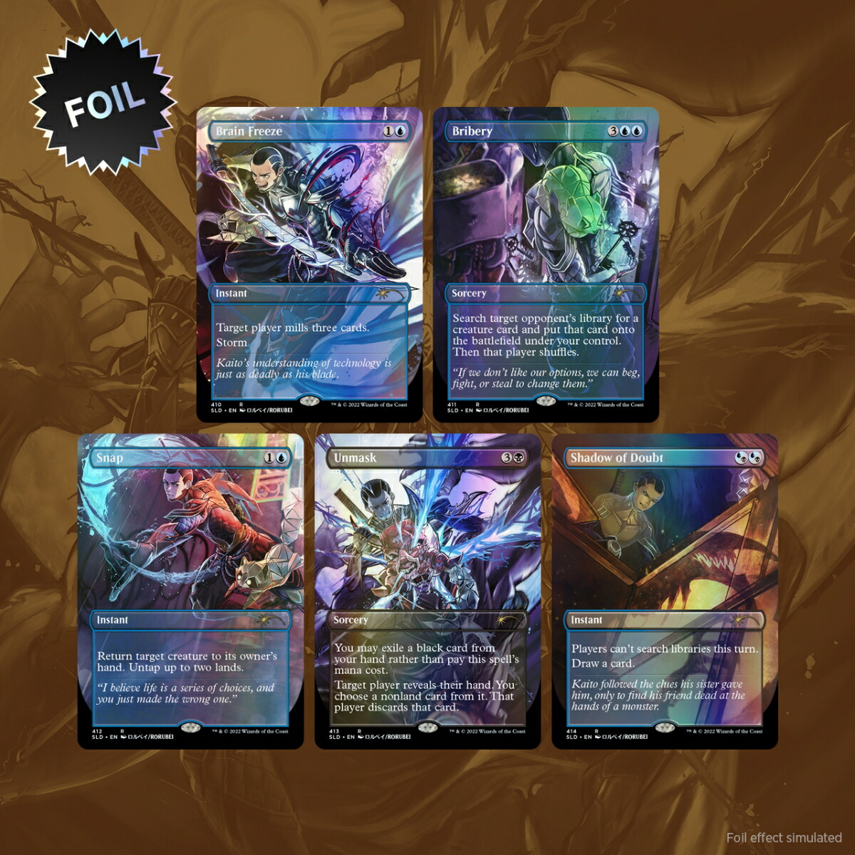 MTG 稲妻 Foil 4枚セット 英語 DCI MTG 稲妻 Foil 4枚セット 英語 DCI