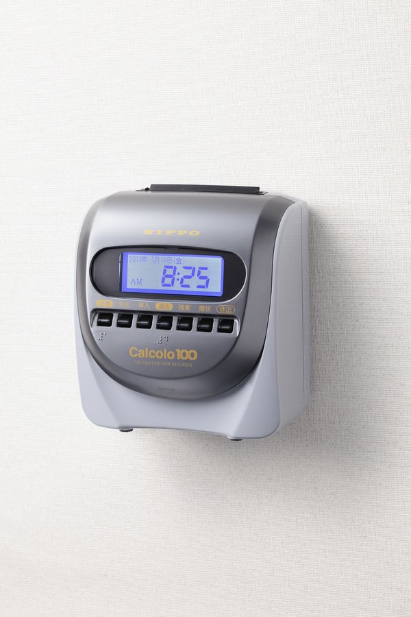 楽天市場】NIPPO 月集計型タイムレコーダー カルコロ100 : Office WOW