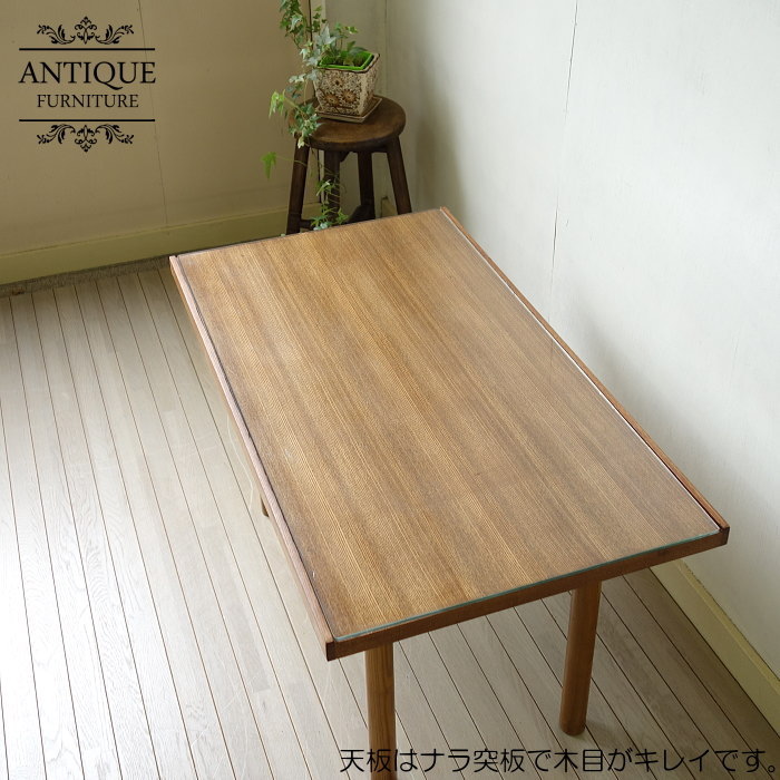 楽天市場】レトロ ガラステーブル /古材/アンティーク/ヴィンテージ