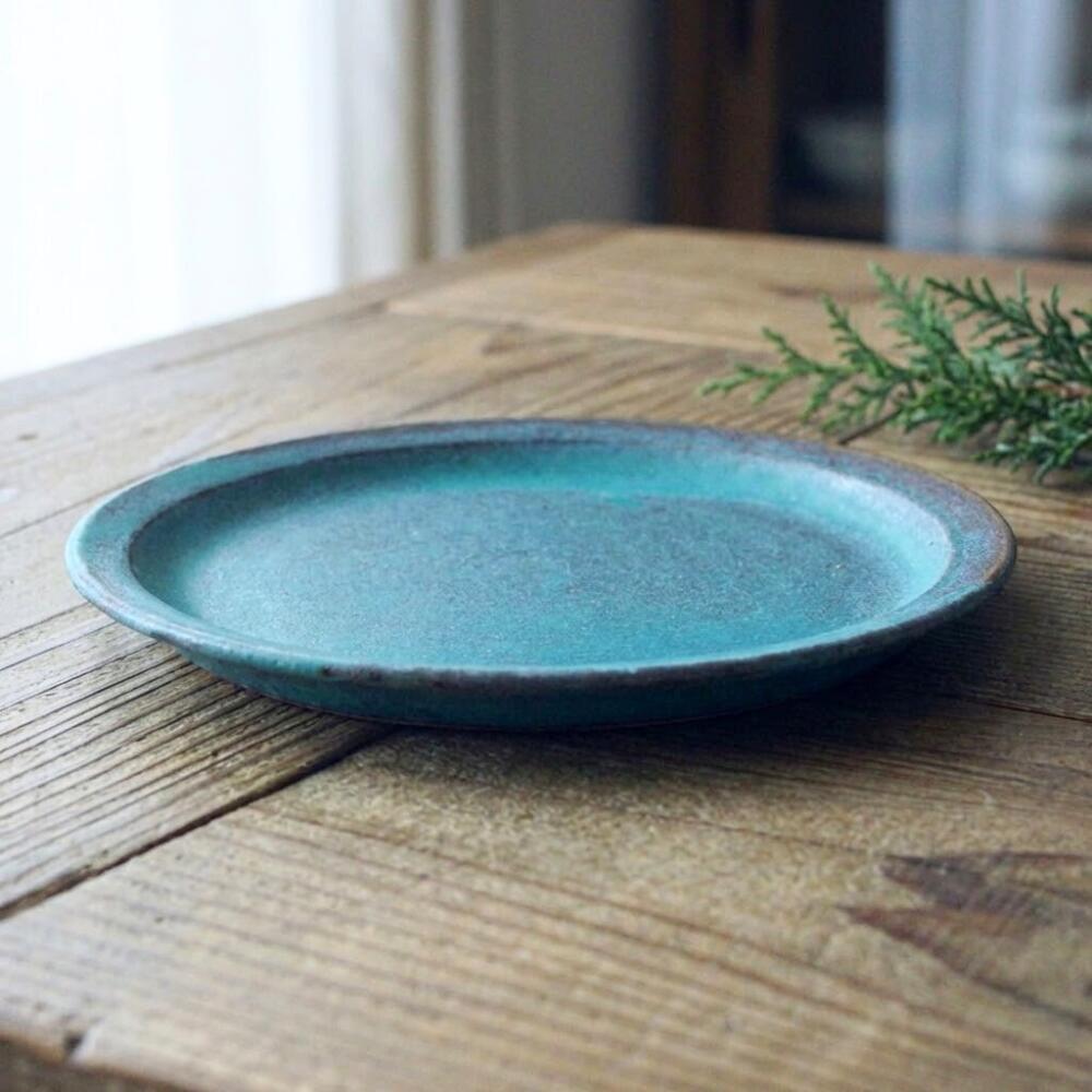 楽天市場】【max30%offクーポンあり】シャビーターコイズ プレート（L