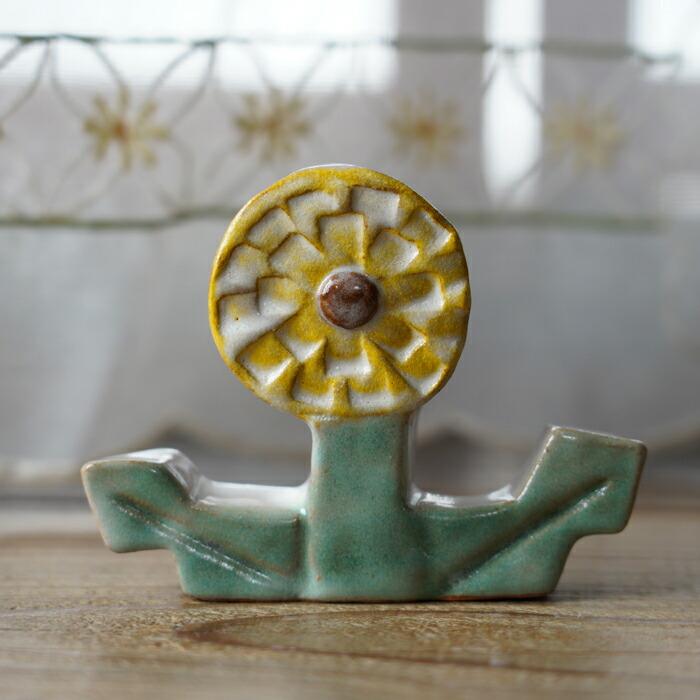 益子焼 面 仏 飾り