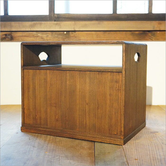 楽天市場】1点モノ 小箪笥 アンティーク 昭和レトロ 桐 小箱 お道具箱