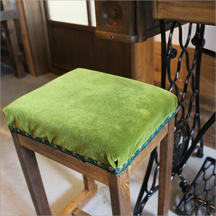 楽天市場】【1点モノ】足踏みミシンの椅子 アンティーク チェア