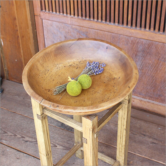 こね鉢 古道具 木製 日本製 ウッドボウル そば鉢 ねり鉢 蚤の市 2025年