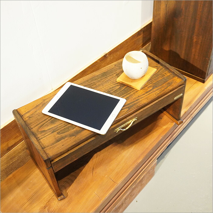 楽天市場】小さな 文机 アンティーク 和風 昭和 おしゃれ 引き出し付き