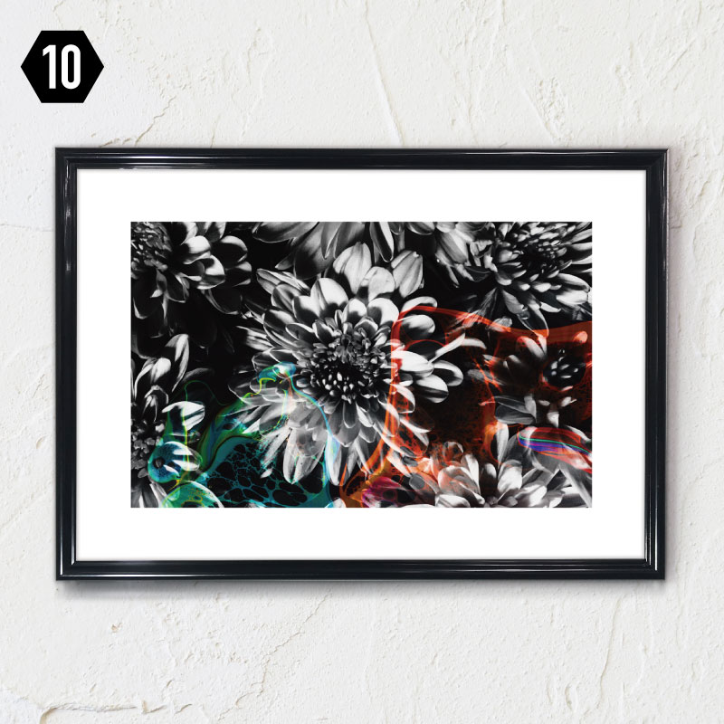 楽天市場】【フレーム付 アートポスター BOTANICAL MODERN】 A4 A3