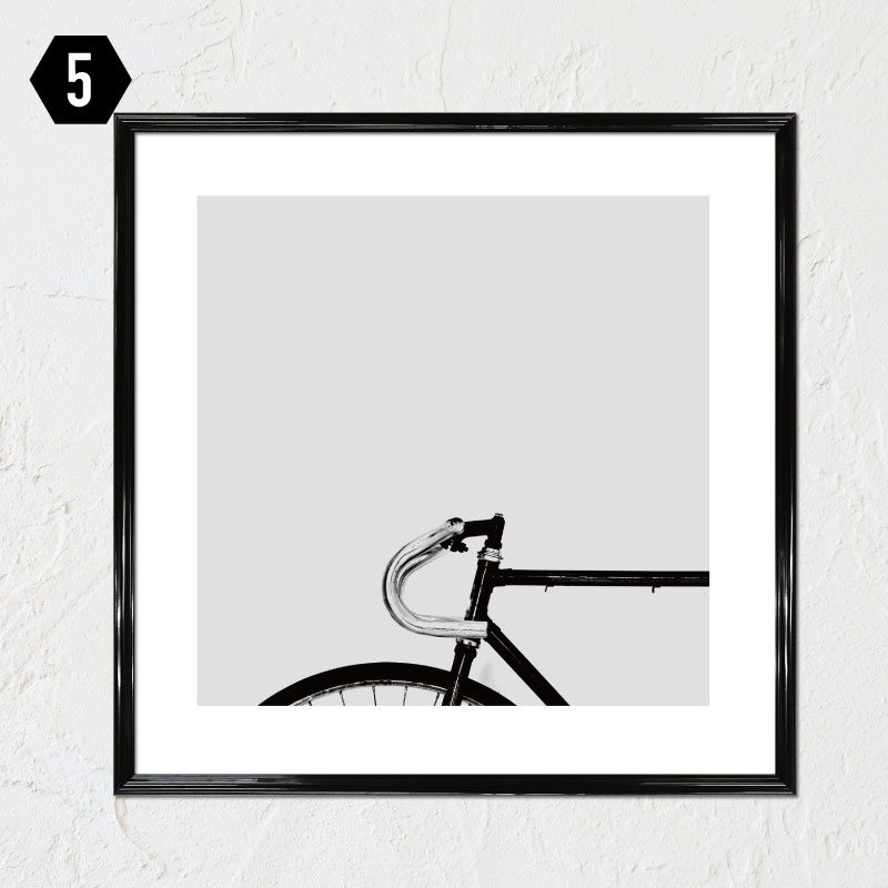 楽天市場】【 フレーム付 アートポスター 正方形 MONOCHROME