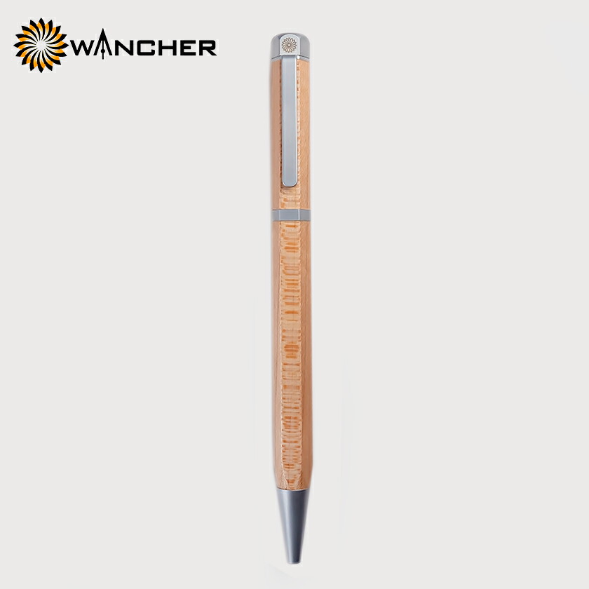 楽天市場】ワンチャー「銘木 六角 ボールペン」メープル【WANCHER