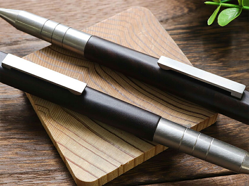 楽天市場】ワンチャー「明治チタン」ボールペン ツイスト式【WANCHER