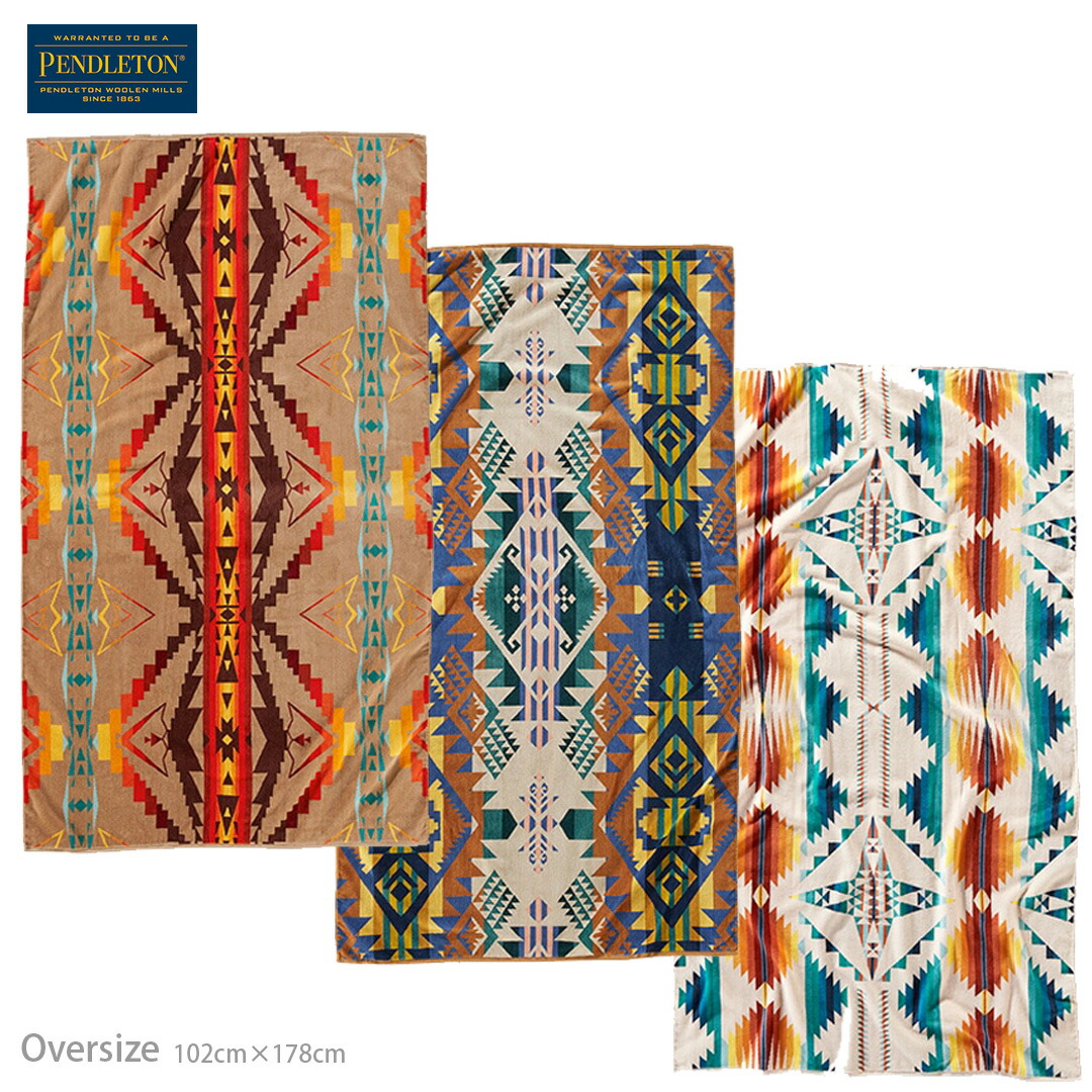 楽天市場】【PENDLETON】Oversize Jacquard Towels ペンドルトン
