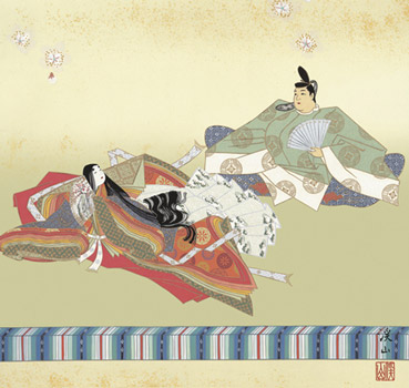 歌仙雛 掛け軸 【桃の節句】 掛軸(雛祭り/お雛様/雛/ひな祭り/おひな様