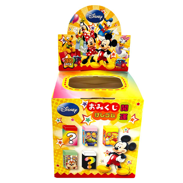 楽天市場】開運おみくじディズニー消しゴム 30個入り 当てくじ